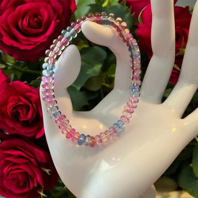 bracelets perles plates