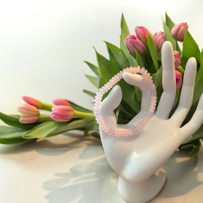 bracelets perles plates