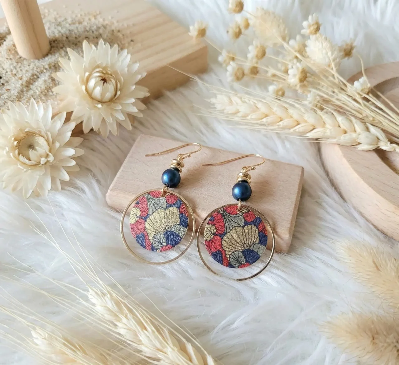 Boucles d'oreilles pendantes