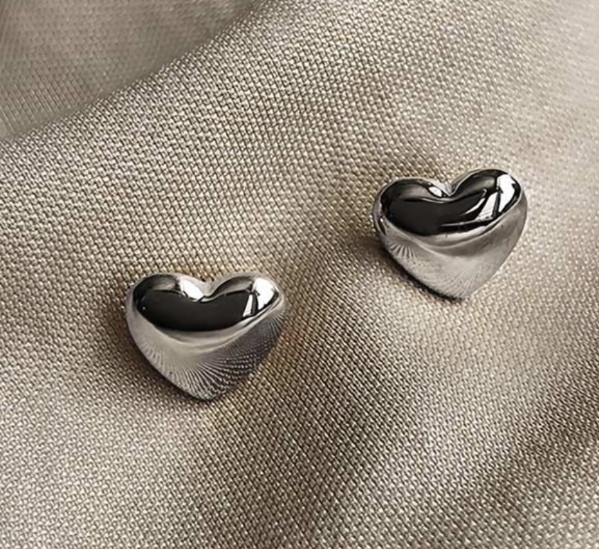 boucles d'oreilles acier inoxydable